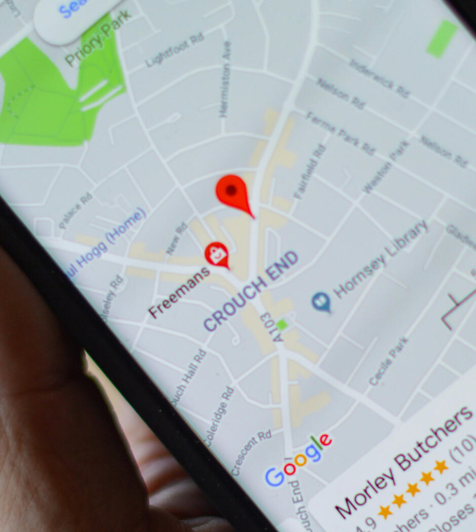 Not on Google Maps? Click here